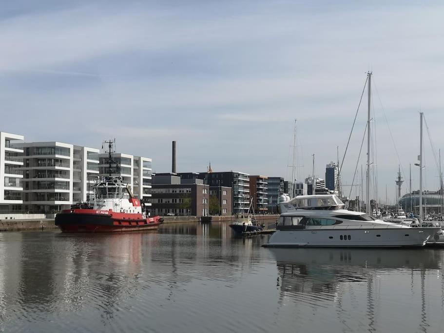 Fewo Pearl 207 Am Yachthafen Inkl. Tiefgarage Bremerhaven Kültér fotó